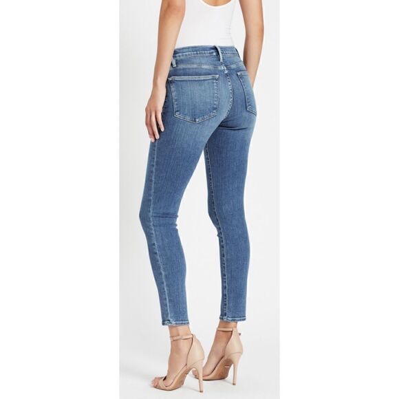 FRAME DENIM
LE HIGH SKINNY JEAN -
REPUBLIC RIPS Size 28 New No Tags - Picture 3 of 6